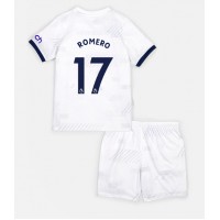Tottenham Hotspur Cristian Romero #17 Hjemmedraktsett Barn 2023-24 Kortermet (+ Korte bukser)
